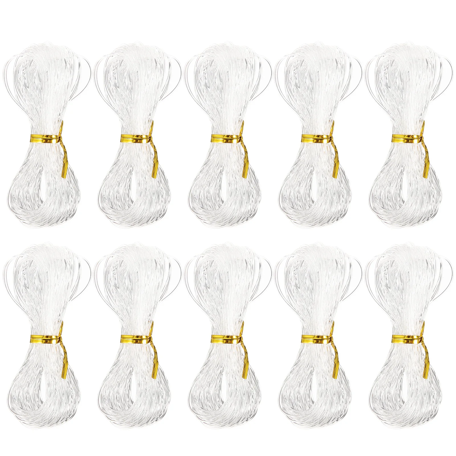 

10pcs Crystal Beading Cord Elastic Thread For Jewelry Making Stretchy Bracelet String Craft Rope For Necklaces Bracelets