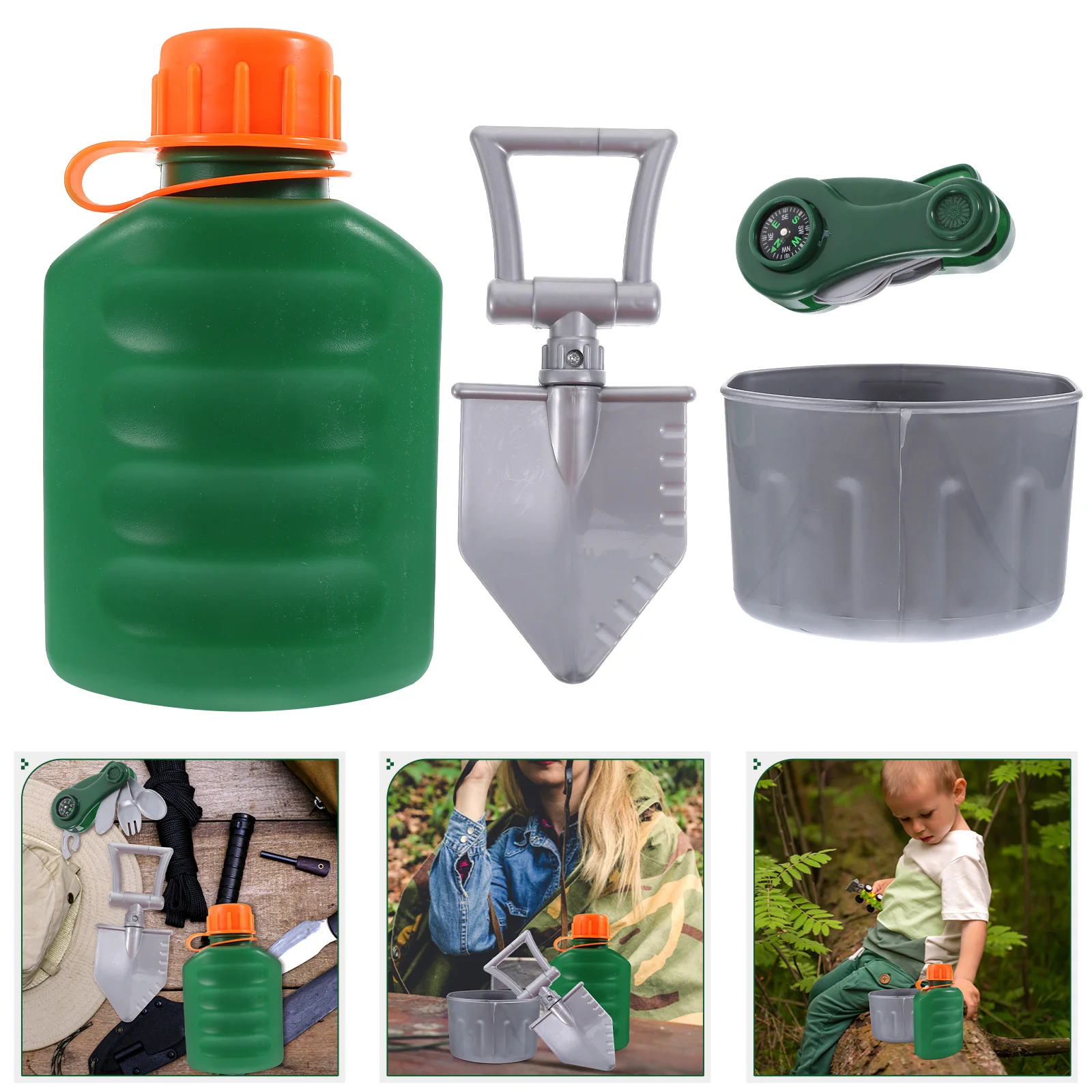 1 Set Of Exquisite Explorers Tool Kit For Kids Cosplay Party Stage Performance Reusable Anti-Wear Washable One Size Role