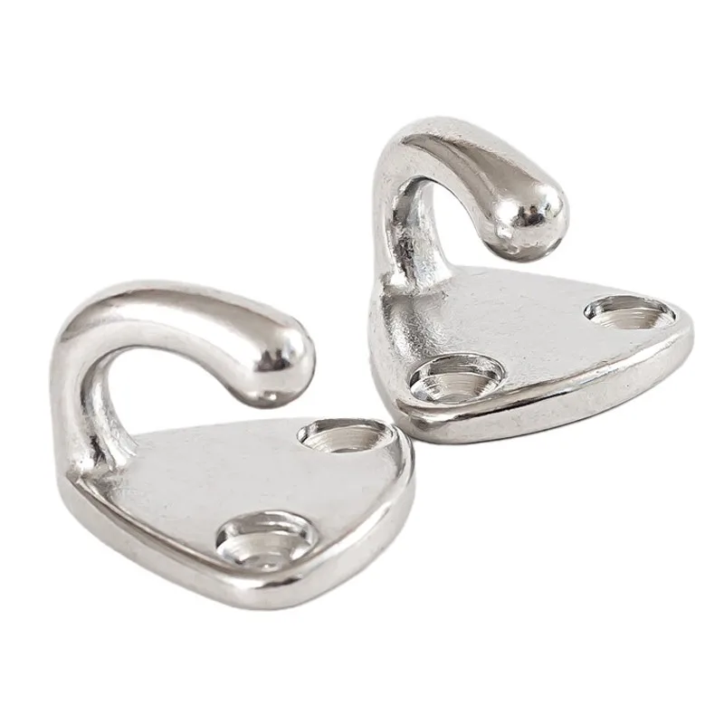 1 pc Stainless Steel Spring Snap Fending Hook Fender Hook Spring Hook Snap Attach Rope For Marine Hardware Boat Accessories