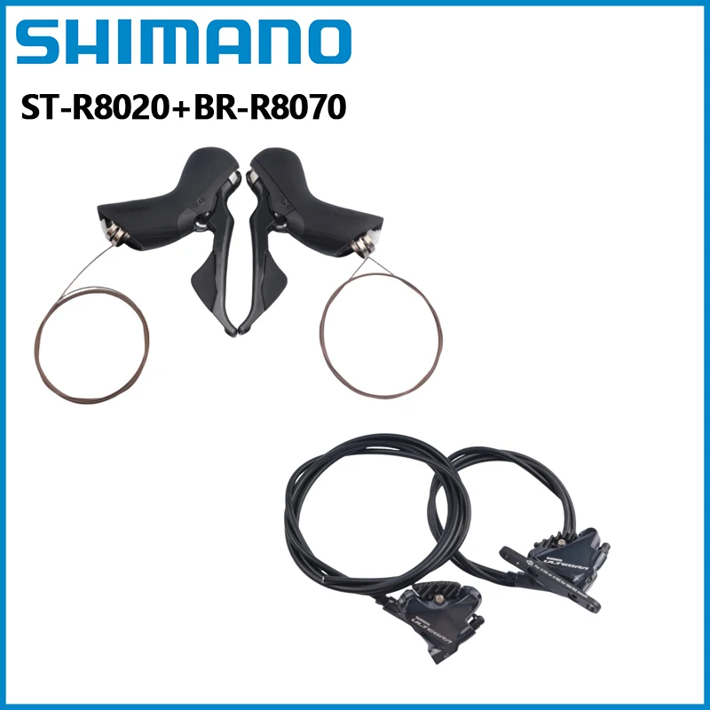 Shimano Ultegra BR ST R8020 R8070 Hydraulic Disc Brake 2x11S Disc Brake Set Bicycle Accessory