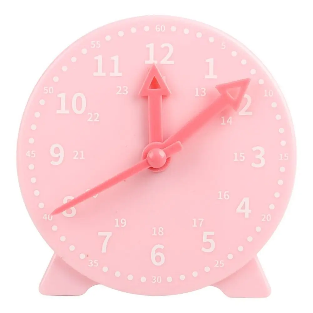 Creative 10cm Clock Early Education Children Montessori Clocks Model Hour Minute Second Cognition Preschool Teaching Aids