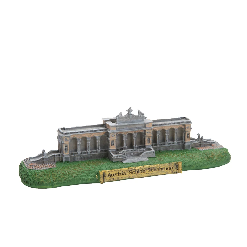 

resin figure mental psychological sand table game box court therapy building Austrian meiquan palace model