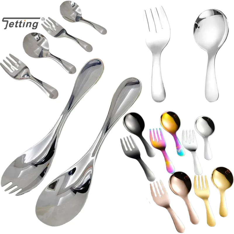 

Stainless Steel Short Handle Spoon Golden Watermelon Spoons Teaspoon Coffee Spoon Ice Cream Dessert Scoop Tableware Kitchen Tool