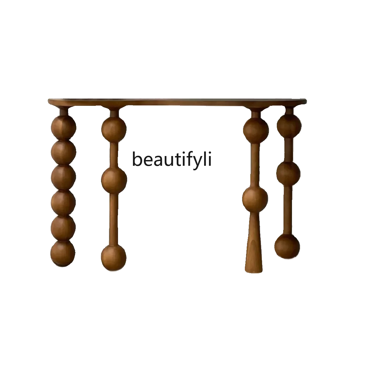 

Medieval entrance table French retro solid wood strip case entrance table against the wall aisle solid wood entrance tableH