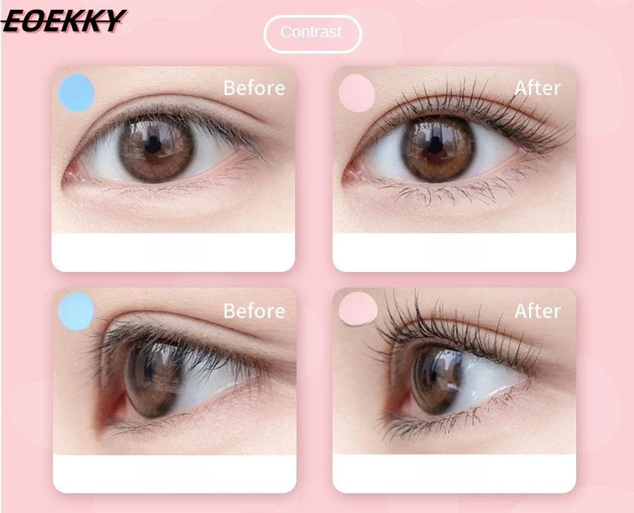 EOEKKY-Garra De Gato Pressionando Mascara Maquiagem, Rosa Ferramenta De Beleza, Cílios Falsos, Acessórios De Plástico, Cosméticos Raros, Bonito