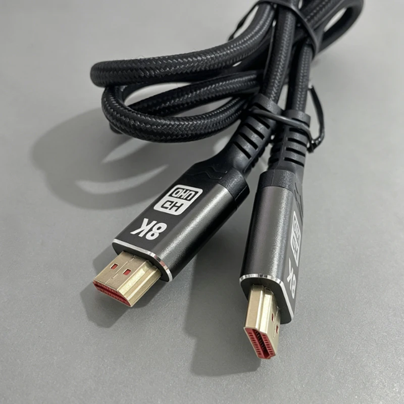 8K USB C To HDMI 2.1 Cable Adapter 8K 60HZ Type C To HDMI Cable | Thunderbolt 3 Compatible | For Laptop/Tablet/Monitor (1/2/3M)