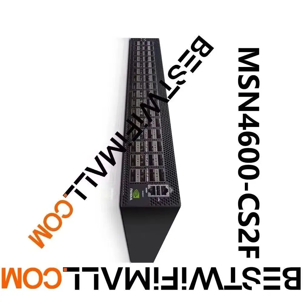 NVIDIA Mellanox MSN4600-CS2F Spectrum-3 100GbE 2U Open Ethernet Switch Onyx System 64 x 200GbE QSFP28