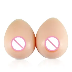 Realistic Silicone Crossdresser Breast Forms Prosthesis Artificial Huge Fake Boob Tits False Chests Pads For Cosplay Transgender