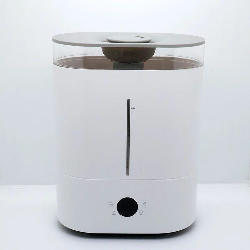 Top‑Fill Intelligent Ultrasonic Cool Mist Humidifier LED Light Essential Oil Aroma Diffuser Smart Home Appliance