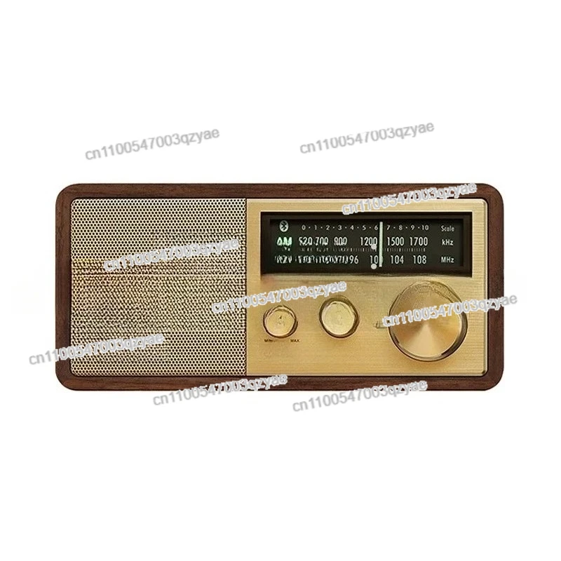 

WR-11BT Bluetooth Speaker Retro Old-fashioned Nostalgic Audio Radio, FM88-108 MHZ, AM530-1700KHZ