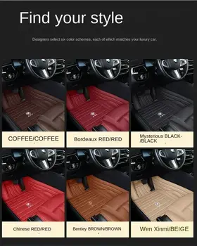 適用於賓士E級W211 W212 W213(2019-2023款)的客製化5D大條紋汽車腳墊,內裝汽車配件 10 最佳銷售 5D汽車腳墊 - №3