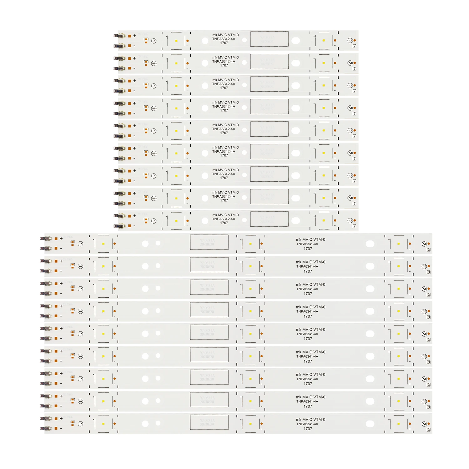 

LED backlight strip For Panasonic TNPA6341-4A TNPA6342-4A TNPA6341-2A TNPA6342-2A TH-43EX600W TH-43EX680H