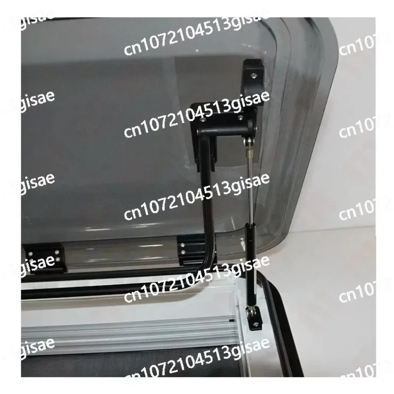 Aluminum Suitable for Caravans LED Roof Windows, Available in Various Sizes, with Mosquito Net and Sunshade Curtains Made