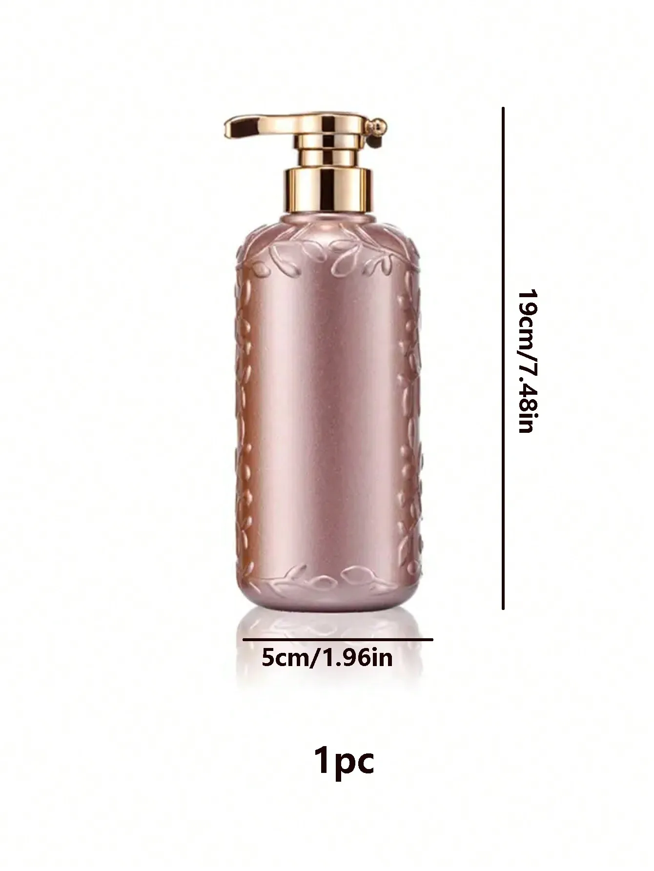 1PC 500ml Patterned Split Bottle Shower Gel Shampoo Cosmetic Care Split Bottle