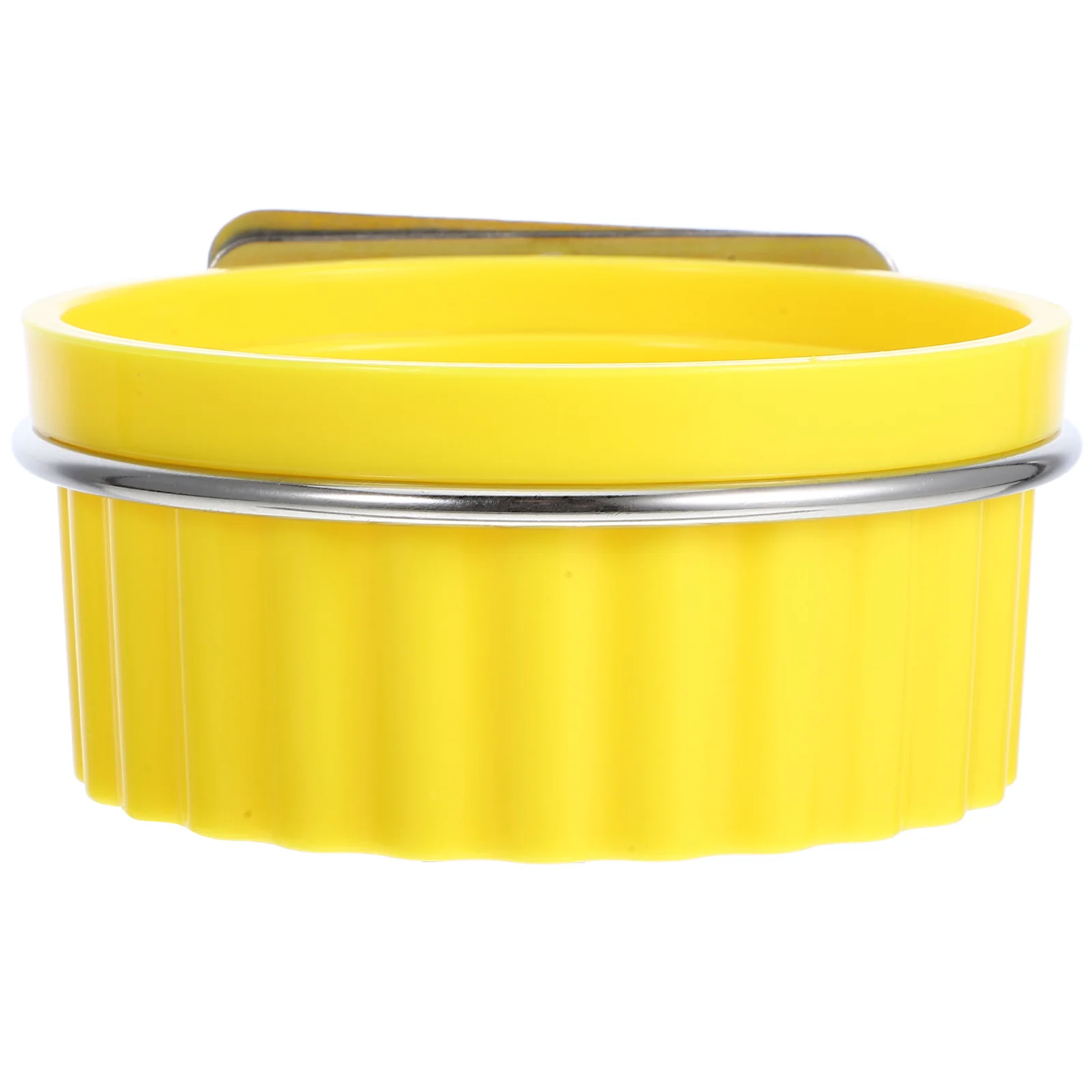 

ABS Durable Bird Feeding Bowl Hanging Cage Food Water Dish Parakeet Budgie Cockatiel Conure Feeder Cup Bird Feed Cup