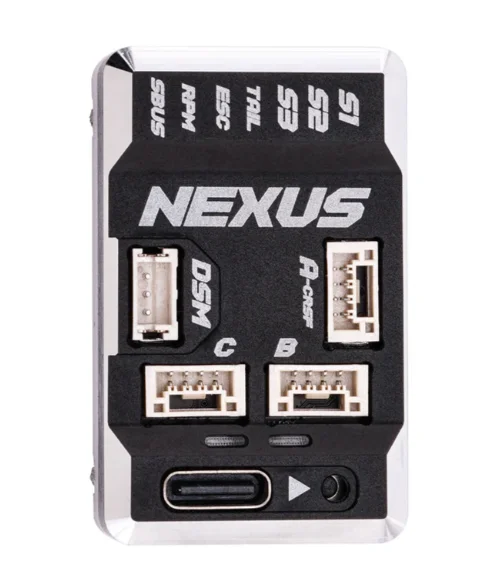 

Radiomaster NEXUS Balance Flybarless Helicopter Flight Controller Unit Rotorflight Black Box Support Tail Servo Tail Motor Drone