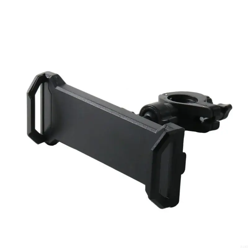 Phone and Large Screen Device Mount with Round Tube Clamp, Viewing Holder for Live Streaming, Video Calls, and Online F19E