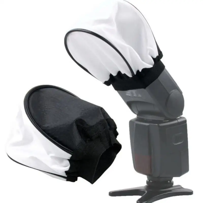 1/3Pcs Universal Softbox Diffuser For DSLR Cameras, Flash Light Speed Lights Mini Portable Lightweight Soft Box
