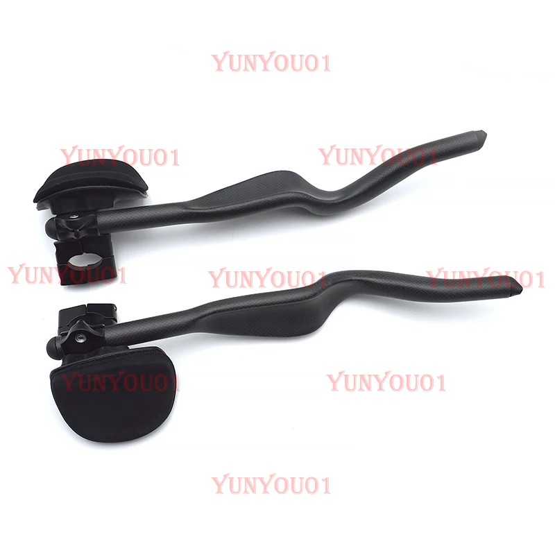 Standard-free Carbon Fiber Bicycle Auxiliary Rest Handle Is Compatible with Tt Rest Pair Handle, Special-shaped Rest Handle