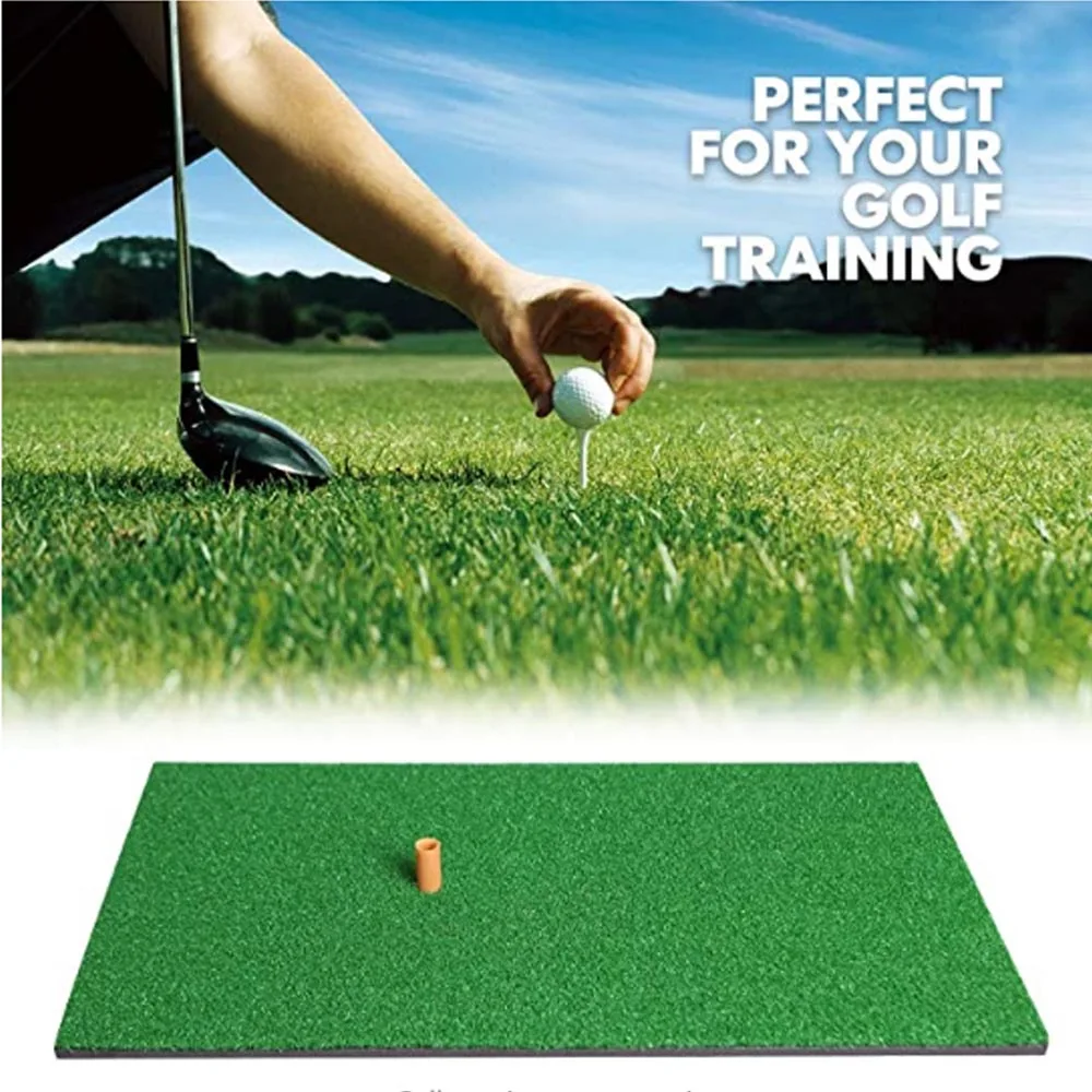 Tapis de frappe de golf extérieur et intérieur, tapis porteurs de golf de qualité supérieure, analyse du chemin de swing et de la ration, forme de