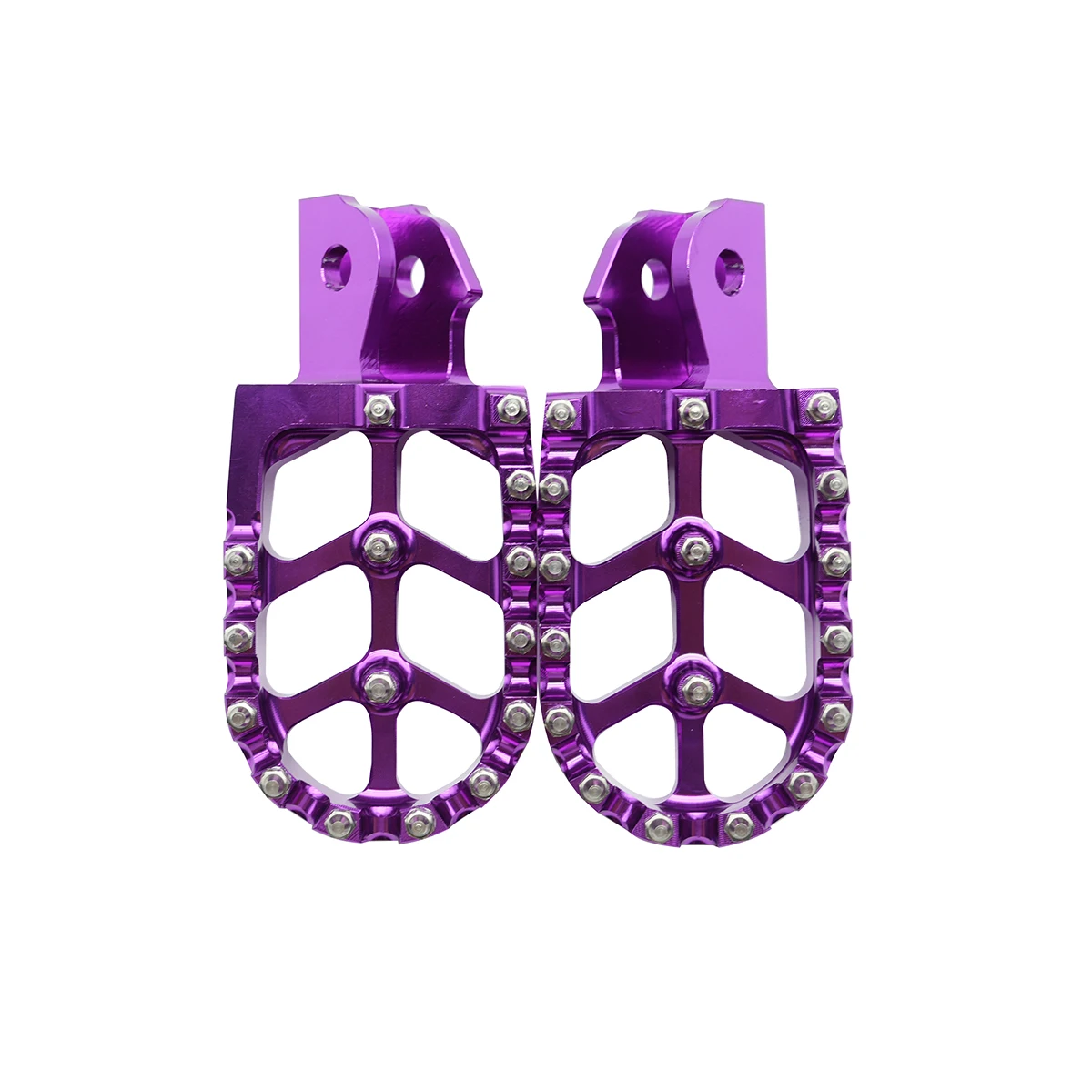 AliExpress NONE Motorcycle CNC Aluminum Footpegs Foot Pegs Rests Pedals Bracket For Sur-Ron Sur RON Light Bee X & Light Bee S Electric Bike