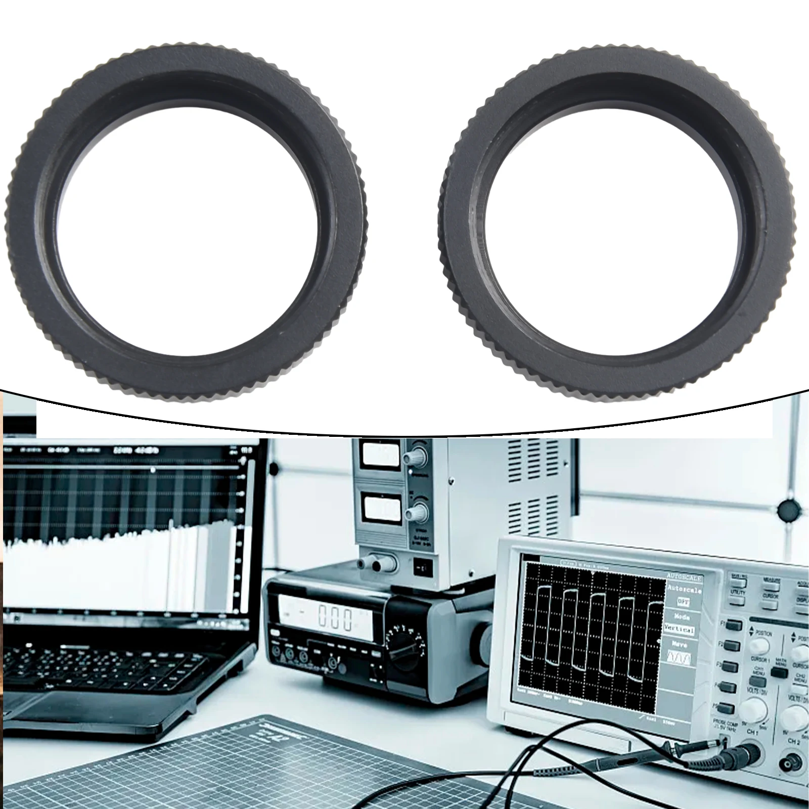 Isolation Ring 5mm Extension Tube Adapter for CCTV Lenses CCS Mount Facilitates C Mount Lens Use on CS Mount Cameras
