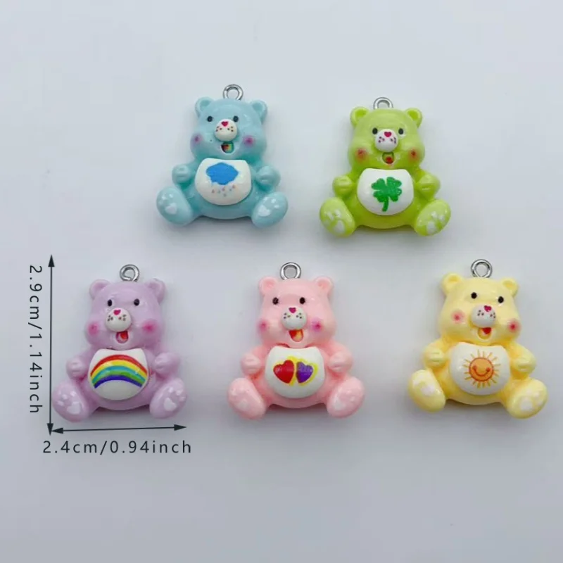 10pcs cartoon animal charm pendant DIY making earrings necklaces bracelets accessories and ornaments view 6
