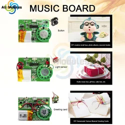 Modulo audio PCB registrabile MP3 modulo audio USB Downloadable registrazione USB modulo musicale MP3