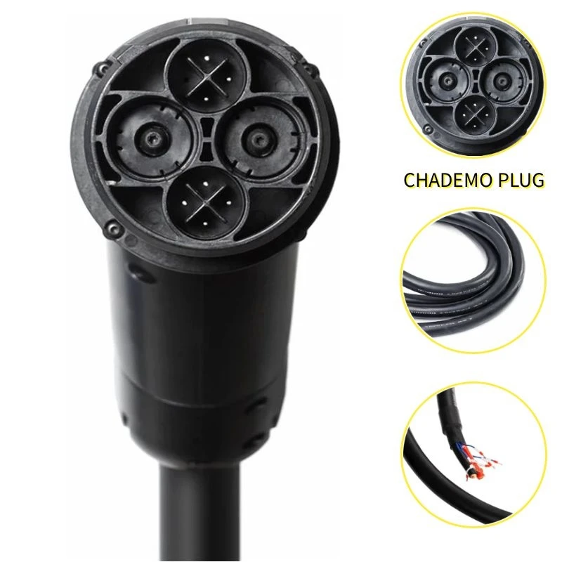 CHAdeMO for Electric Vehicle Car Charger Station EV Charger Connector 200A 5m CHADEMO IEC 62196-3 Car Male Plug EVSE Car Plug