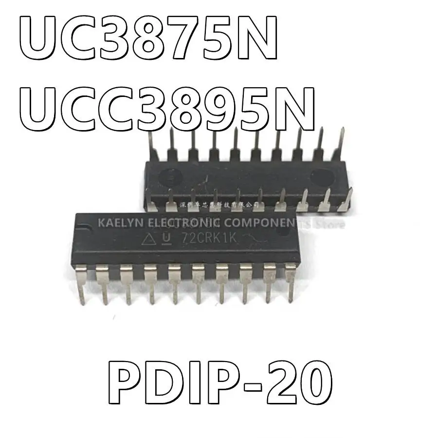 10Pcs/lot UC3875N UC3875 UCC3895N UCC3895 Phase-Shifted Full-Bridge Regulator Positive Phase-Shifted Full-Bridge 20-PDIP