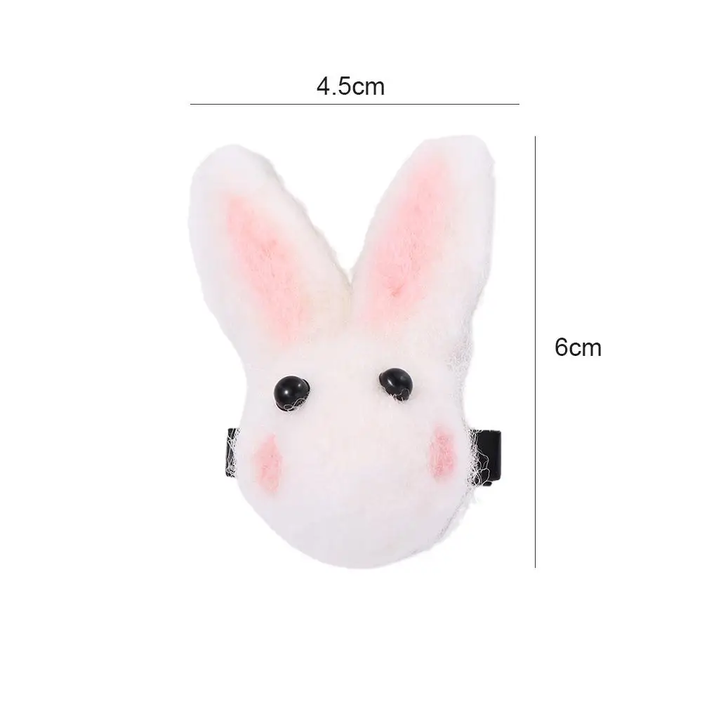 Ornaments Stylish Headwear Fashion Headdress Carrot Plush Duckbill Clips Rabbit Hair Clips Children's Barrettes Women Hairpins