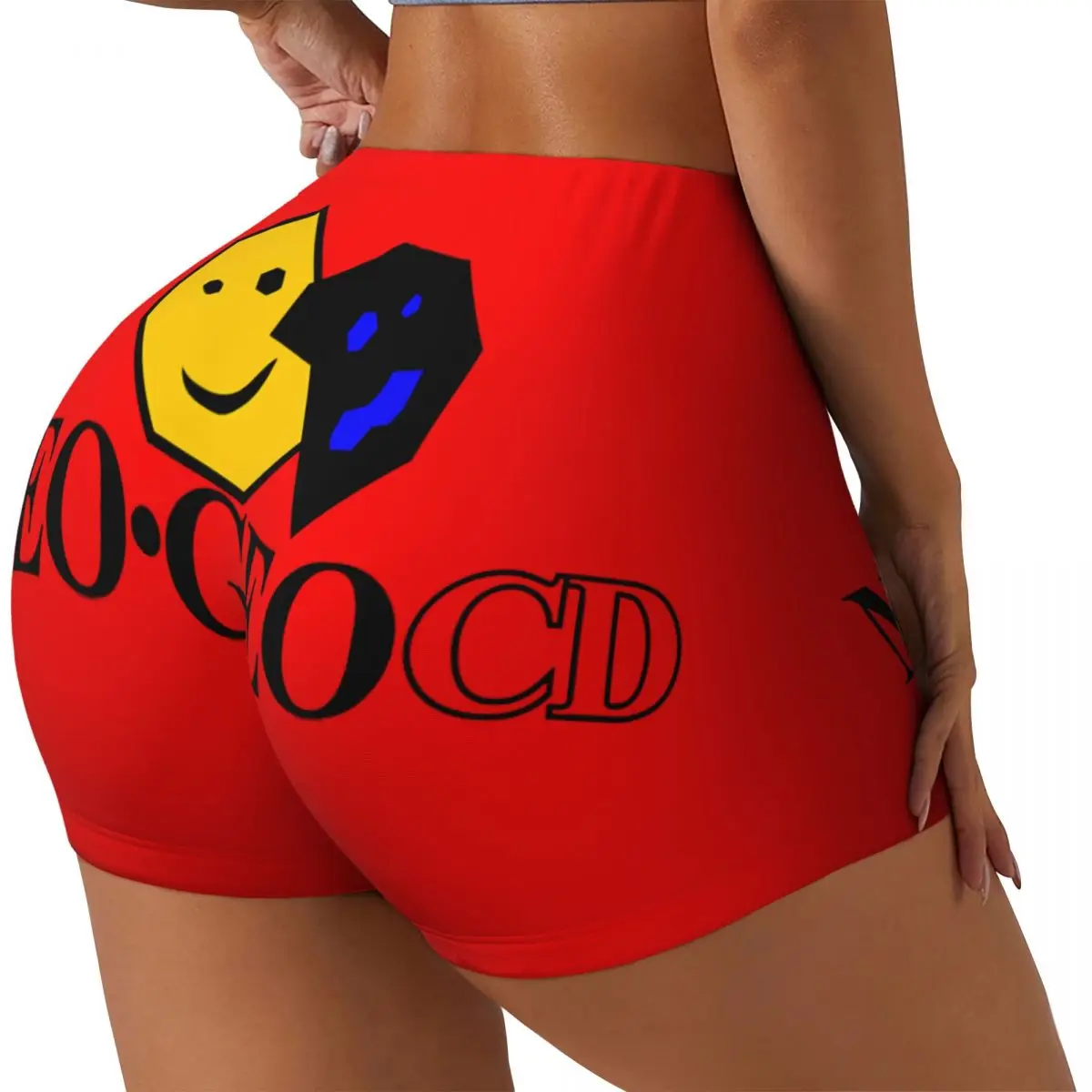 Custom Neo Geo Logo Running Volleyball Workout Shorts Women Neogeo Arcade Game Gym Athletic Yoga Shorts