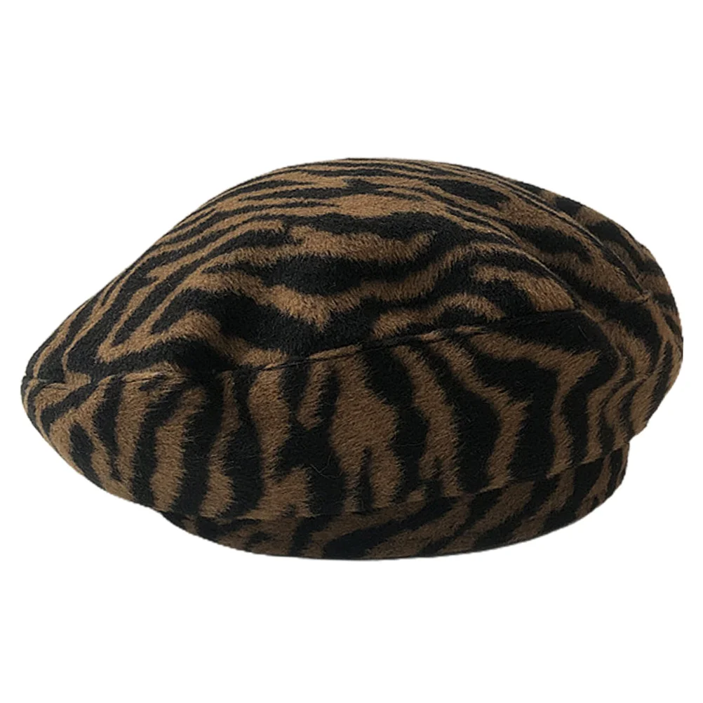 

Beret Hat Warm Cap Autumn Winter Fashion Headwear Decor Fine Workmanship Foldable Soft Comfortable Breathing Easy Storage