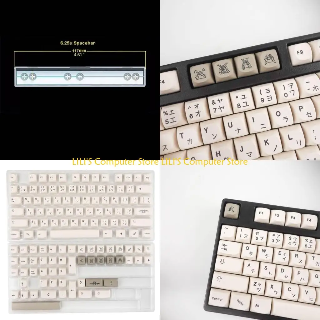 

A52B Profile Keycaps PBT Dye Sublimation for Mechanical Gaming Keyboard(126pcs)