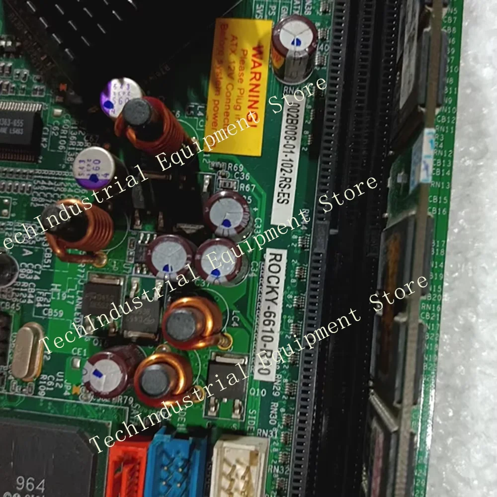 ROCKY-6610-R10 Industrial Control Motherboard 002B008-01-102-RS-ES ROCKY-6610 REV 1.0