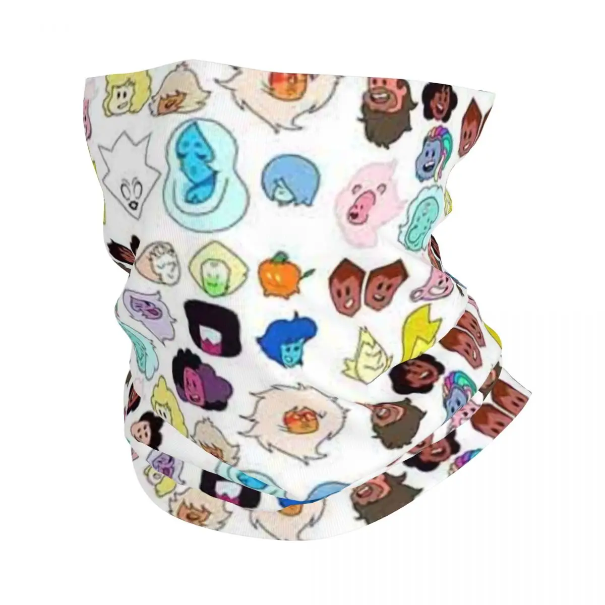 Steven Universe Heads Bandana para hombres y mujeres, para el cuello polaina, máscara impresa, bufanda, pasamontañas cálido, senderismo, pesca, Adulto, Invierno