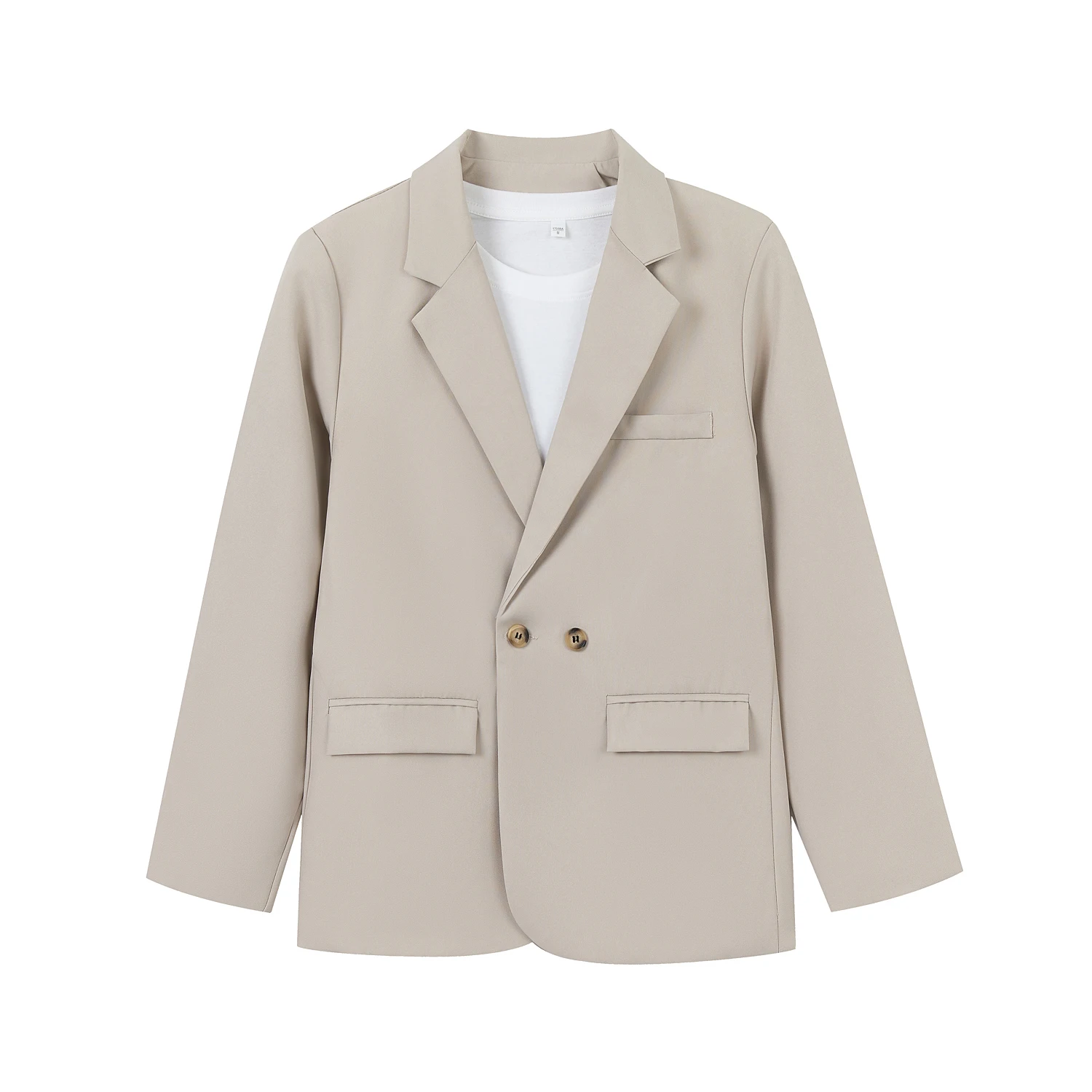 

Spring/Summer New Men's Suit Business Casual Simple Men's Suit Jacket Soft and Breathable Anti-Wrinkle Men's Shirt