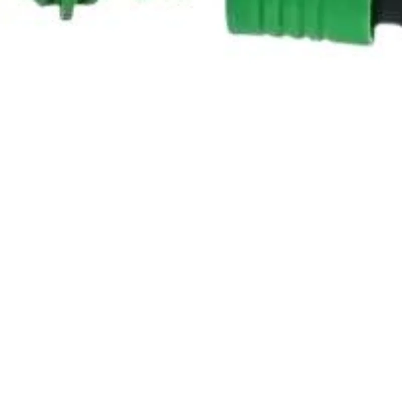 PP Plastic Double Way Hose Connector Leak Proof Durable Perfect For Garden Watering Car Washing Irrigation