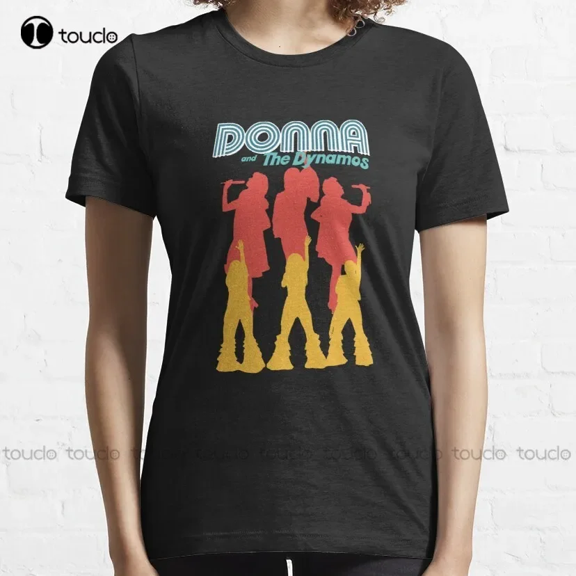 Mamma Mia Donna And The Dynamos 70S Inspired  Classic T-Shirt Oversized Shirts Custom Aldult Teen Unisex Xs-5Xl Cotton Women Men