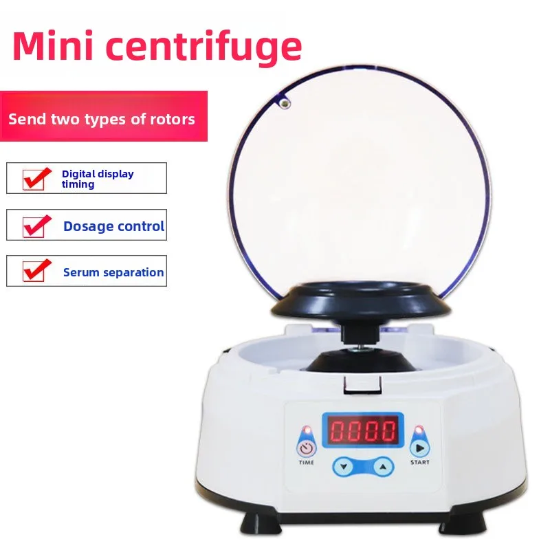 Micro Centrifuge Small Mini High Speed Low Speed Handheld Centrifuge Pet Fat Serum Separation Laboratory