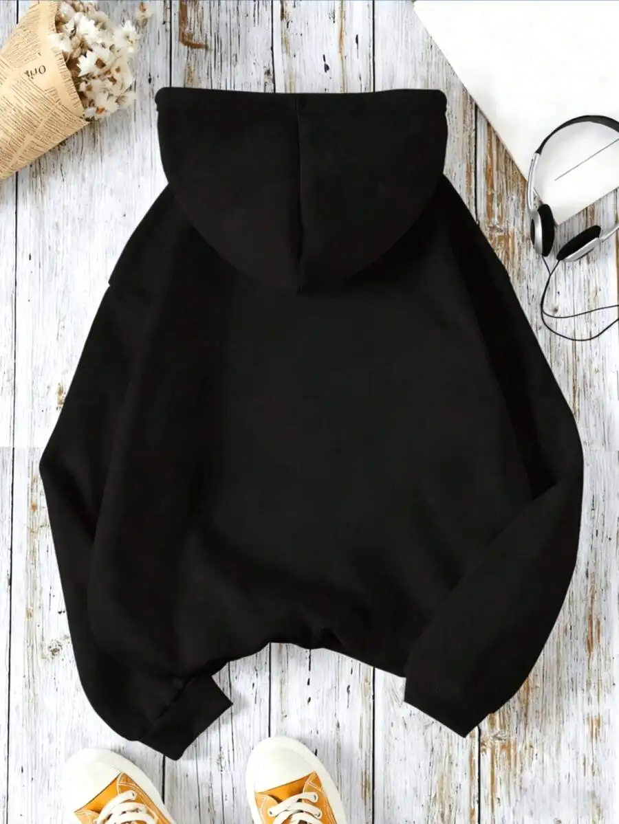 Men's Casual Hoodie Sweatshirt With Spider Web Theme And Spider Print Pattern, Featuring Pocket And Drawstring Details, Suitable For Couples, Ideal F