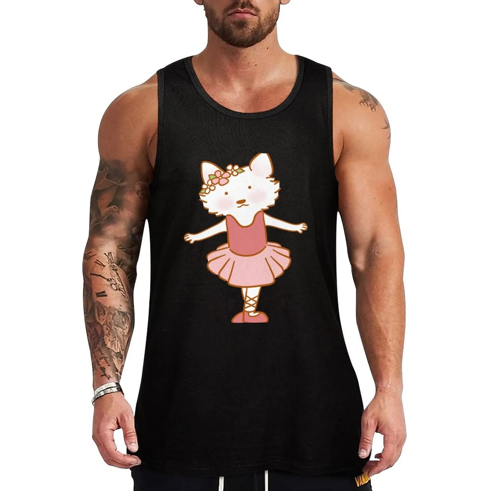 

Ballet Dancer Tank Top Rugged Tank Top Workwear Casual Sleeveless Shirt
