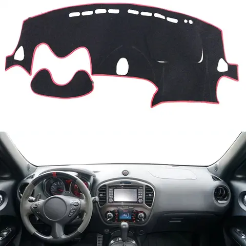 Car Dashboard Cover Dash Mat Pad Dash Board Cover For Nissan Juke 1st Gen 2011 2012 2013 2014 2015 2016 2017 2018 2019 10 best sales nissan juke 2012 - №5