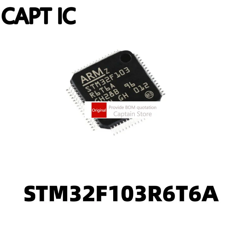

5PCS STM32F103R6T6A STM32F103R6T6 LQFP64