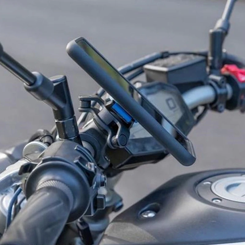 Soporte para Teléfono de Bicicleta, Soporte para Manillar de Bicicleta, Soporte para Teléfono de Navegación a Prueba de 