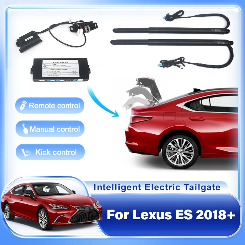 

Automatic Power Tailgate For Lexus ES 2018 + Electric Tail Gate Lift Hands-free tailgate Car Trunk Auto Open Close Gate Kit Lids