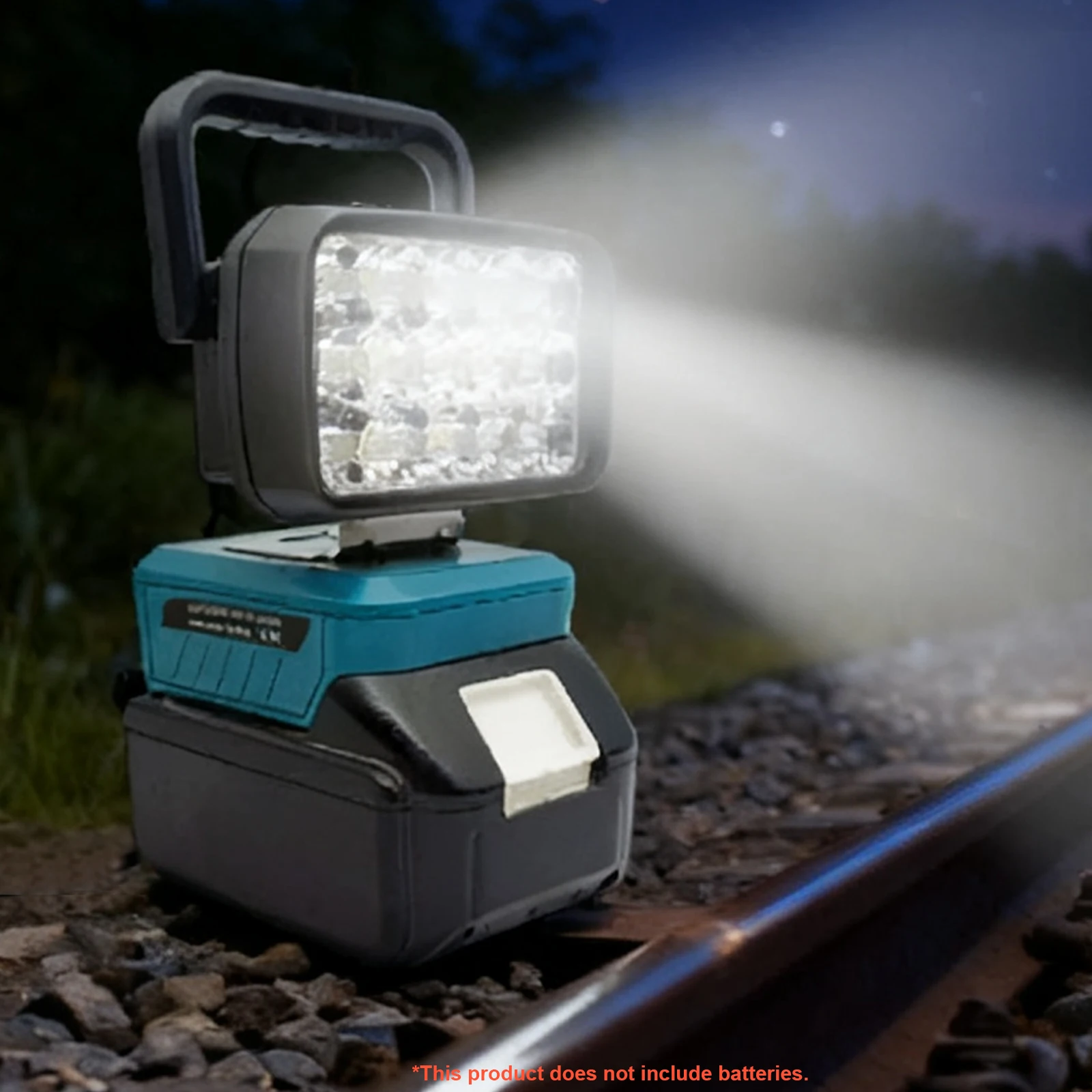 

Spotlight for Makita for Milwaukee for Dewalt 18V Battery Work Lamp Portable Lantern Battery NOT Included