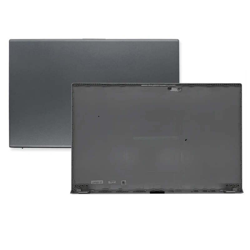 Imagem -03 - Nova Capa Traseira Lcd Dobradiças de Moldura Frontal para Asus Vivobook X512 X512f X512da X512ua F512 V5000f V5000d Capa de Laptop Prata 15.6