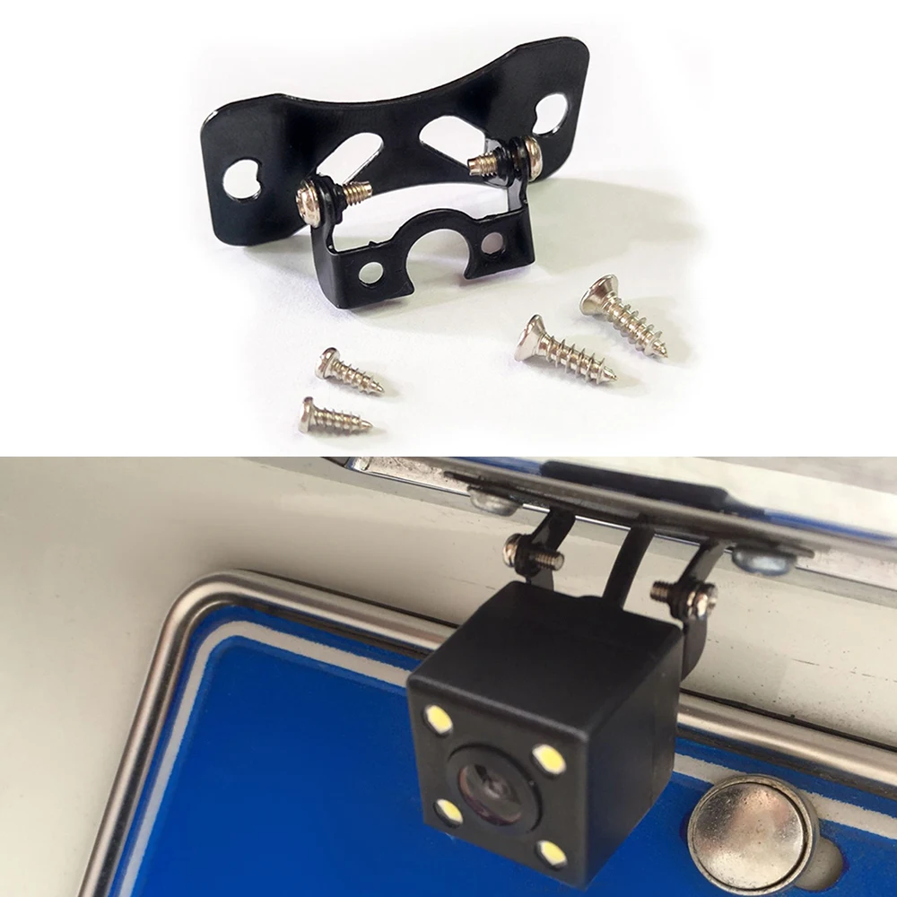 1Set Car Rear View Camera Bracket Adjustable Angle Car Camera Bracket Camera Bracket Suspension Rear View Base Automobile Parts