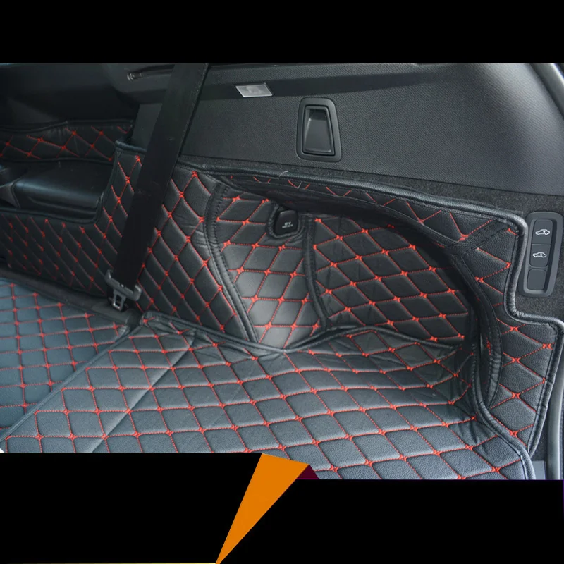 High quality for volvo xc90 wearable waterproof leather car trunk mat cargo liner 2015 2017 2018 2019 carpet rug accessories